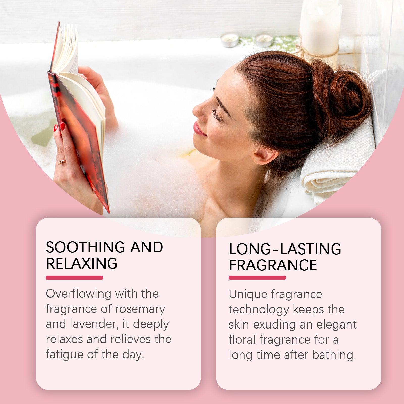 Bubble Bath Bombs 6pcs - Exfoliate & Nourish Skin