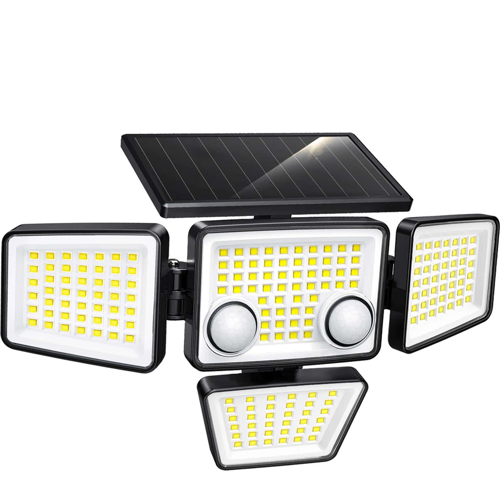 Solar Outdoor Lights - 3000LM 188 LED Motion Sensor Floodlights