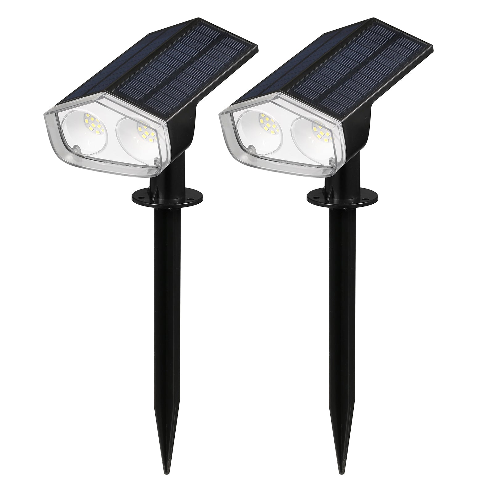 Outdoor Solar Spotlights: IP67 Waterproof Garden Lights