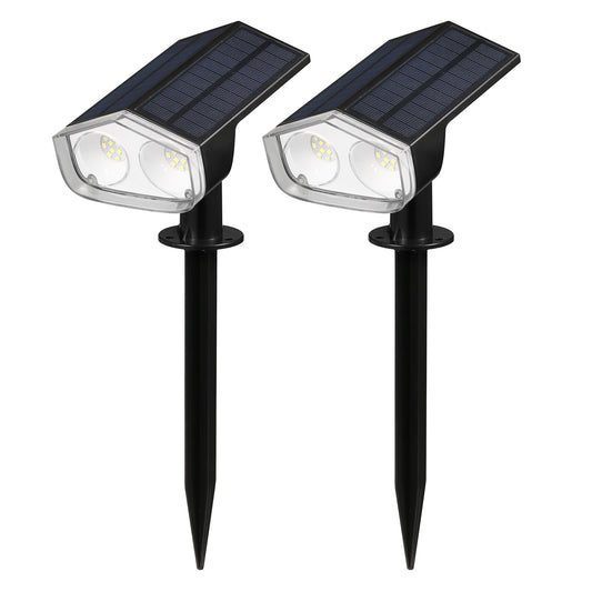 Outdoor Solar Spotlights: IP67 Waterproof Garden Lights