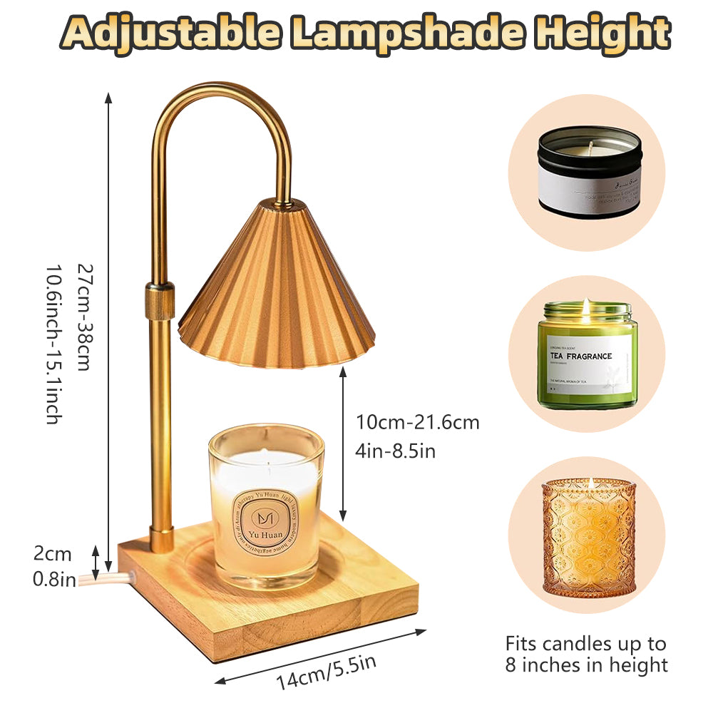 Candle Warmer Lamp - Dimmable Aromatherapy Night Light