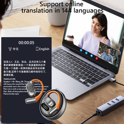 Translation Earbuds Real-Time 144 Languages AI Translator