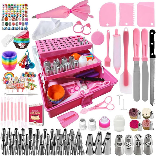 359pcs Cake Decorating Supplies - Complete Beginner Set