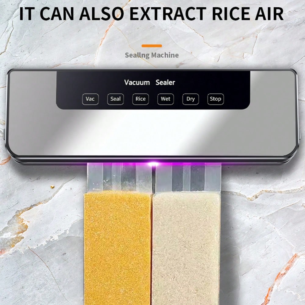 Vacuum Sealer Machine: Preserve Food Longer, 30 Bags Included