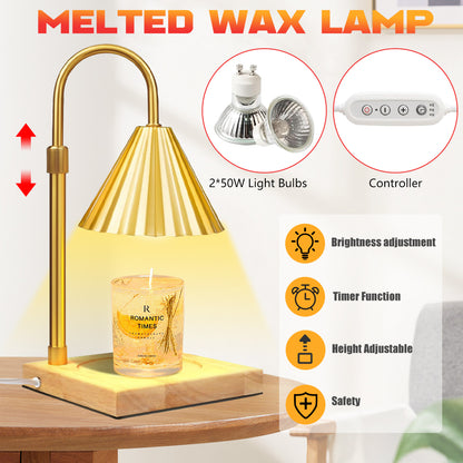 Candle Warmer Lamp - Dimmable Aromatherapy Night Light