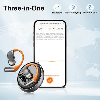 Translation Earbuds Real-Time 144 Languages AI Translator
