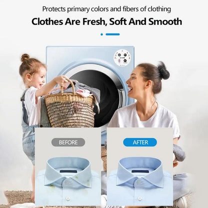 Eco Laundry Sheets - Powerful Stain Removal, 60 Natural Strips