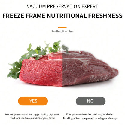 Vacuum Sealer Machine: Preserve Food Longer, 30 Bags Included