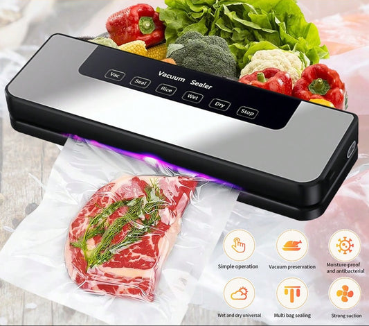 Vacuum Sealer Machine: Preserve Food Longer, 30 Bags Included