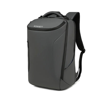 Men's Anti-Theft Waterproof Laptop Backpack 17-Inch Travel Bag